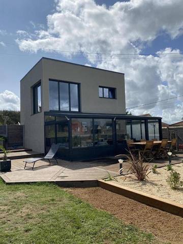 Gîte pour 4 personnes, avec jardin à Saint-Marcouf
