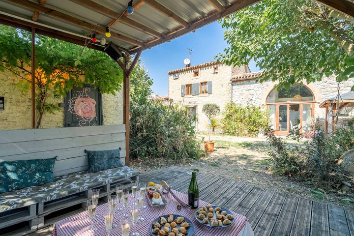 Maison de vacances pour 15 personnes, avec jardin dans l' Aude - 3