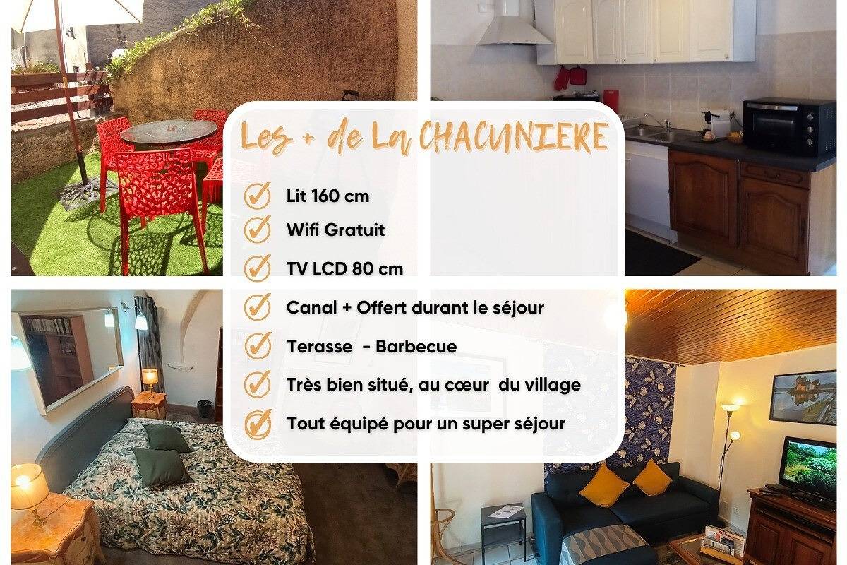 La chacuniere in Saint-Amant-Tallende, Volcans d'Auvergne Regional Nature Park