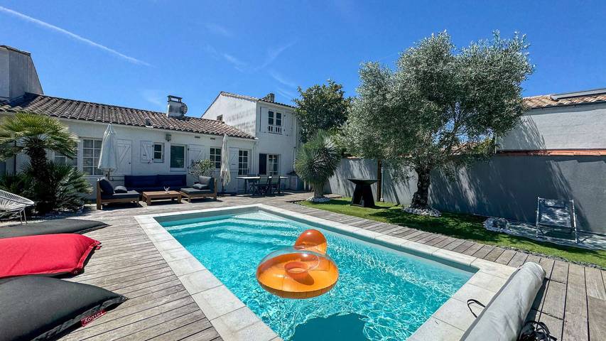 Appartement de vacances pour 8 personnes, avec piscine et jardin - 1