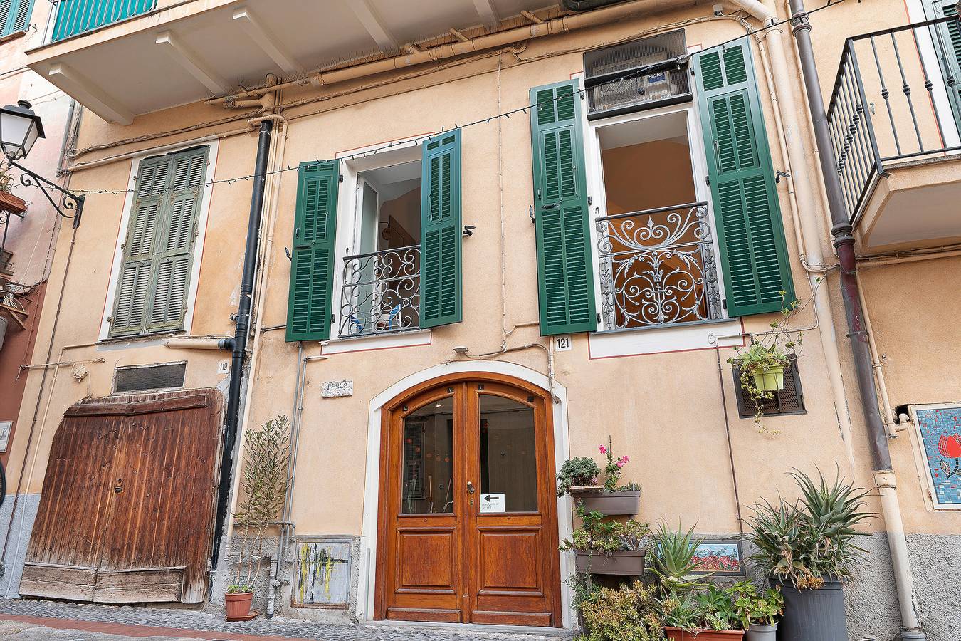 Ganze Wohnung, Apartment 'La Tana Dei Marinai' mit Wlan und Klimaanlage in Bordighera, Riviera di Ponente