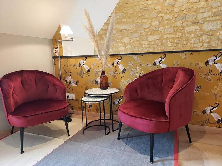 Gîte pour 2 personnes, avec vue ainsi que terrasse et jardin dans Office De Tourisme De Bayeux - 3