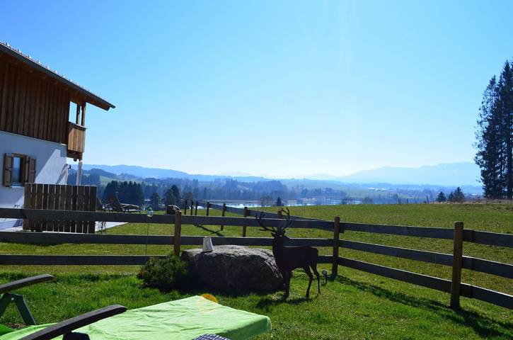 Ferienhaus für 6 Personen, mit Balkon und Terrasse sowie Garten und Sauna in Lechbruck am See - 4