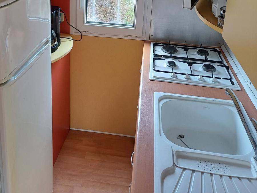 Camping La Petite Rivière - Mobile home 6 persons - 3 bedrooms in Clergoux, Tulle region