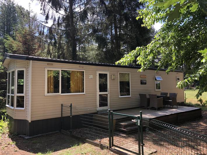 Chalet pour 4 personnes, avec jardin