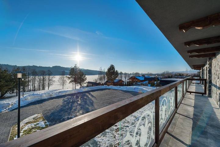 Apartament wakacyjny dla 6 osób, z Balkon i Taras oraz Ogród i Sauna w Czorsztyn