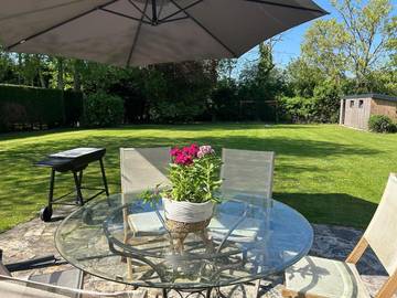 Gîte pour 4 personnes, avec vue et terrasse, animaux acceptés à Verlinghem