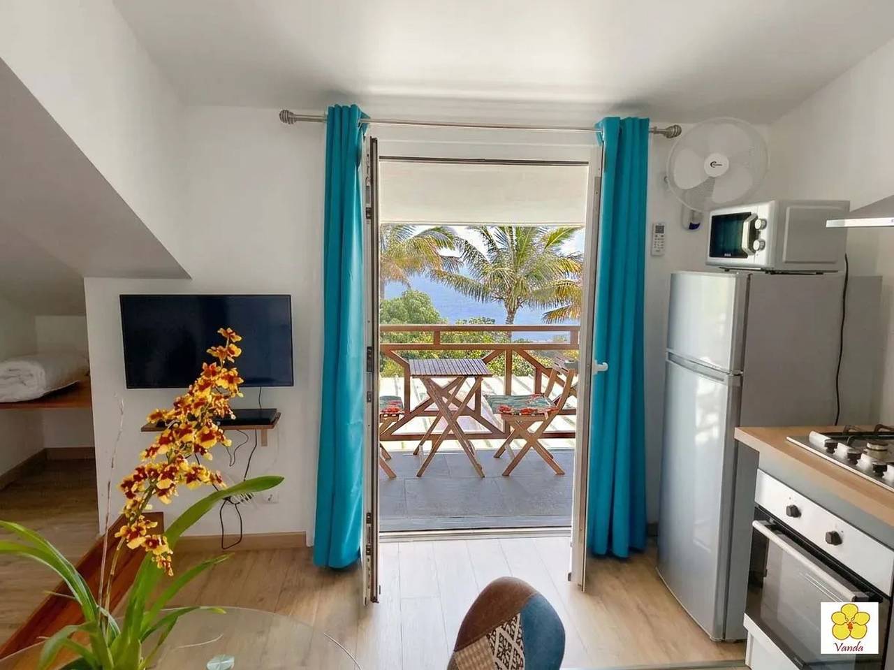 Studio entier, Studio cosy avec vue sur mer à Saint-Leu, 31 m² in Saint-Leu, Île de la Réunion