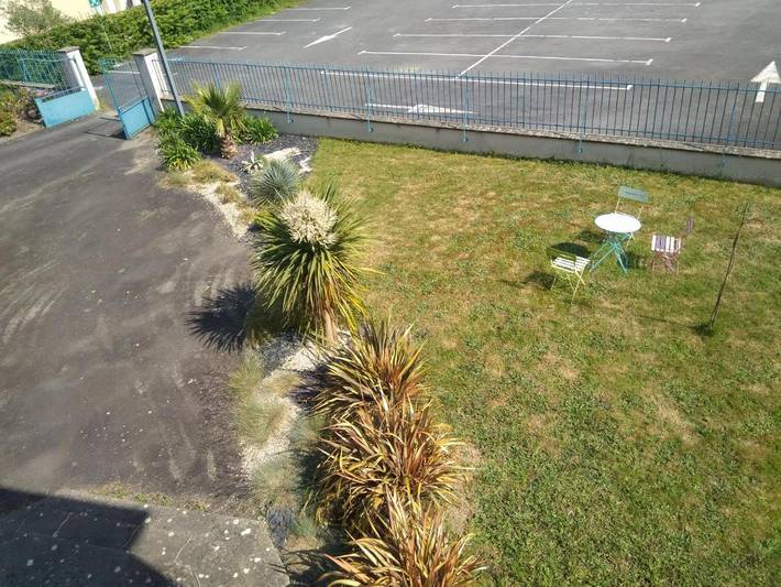 Appartement de vacances pour 2 personnes, avec Balcon ainsi que Terrasse et Jardin à Châteauneuf-d'Ille-et-Vilaine
