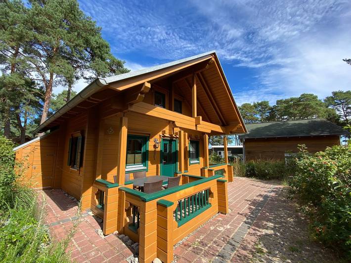 Ferienhaus für 5 Personen, mit Terrasse und Ausblick in Baabe