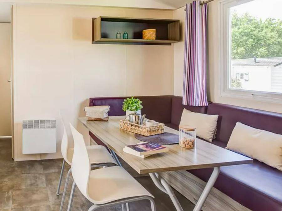 Camping Romanée L'Evasion - Mobilhome 4 personnes - Confort - Tv in Landevieille, Vallée de la Loire