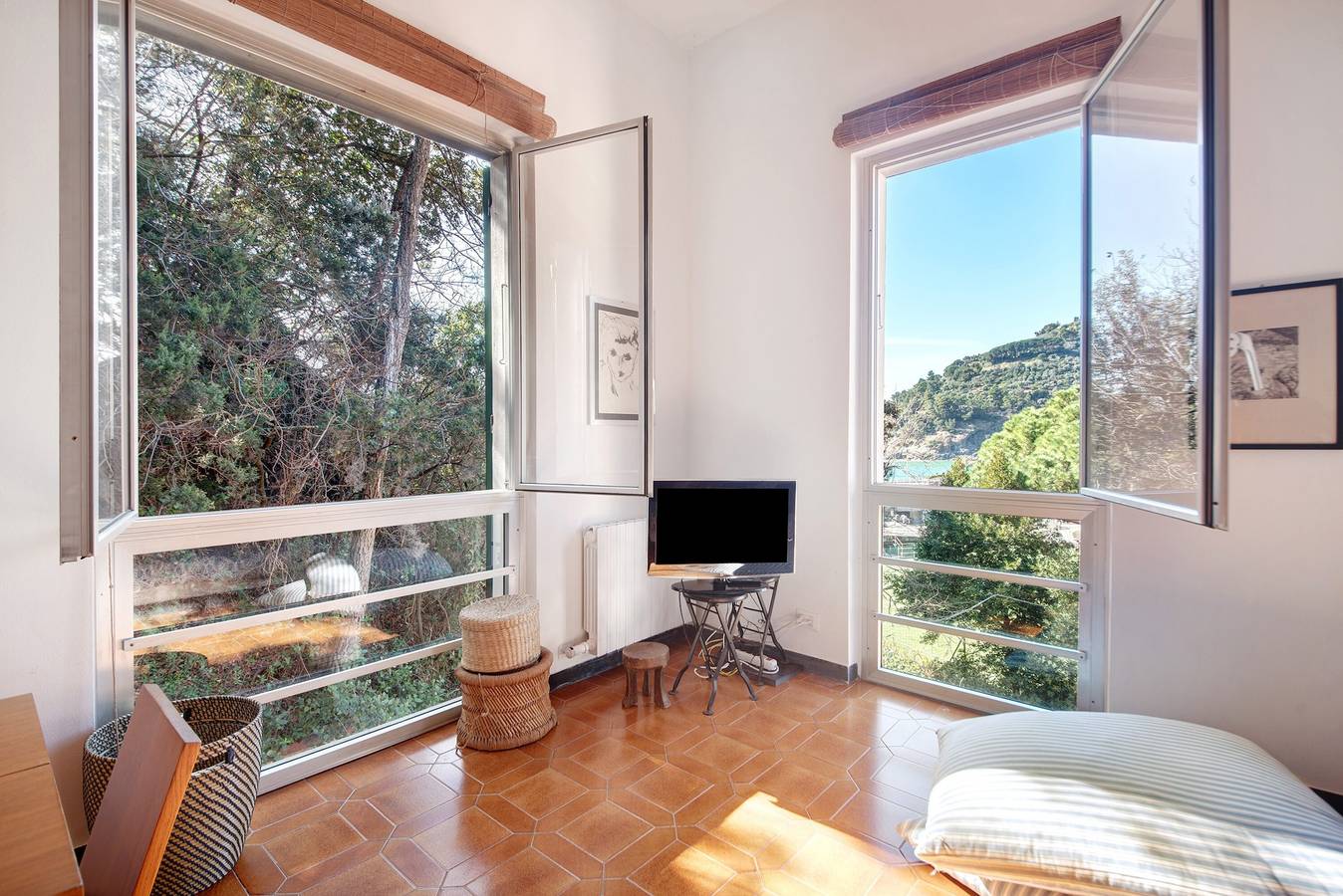 Appartamento intero, Appartamento 'Aurea' con vista mare, balcone e Wi-Fi in Bonassola (Città), Bonassola