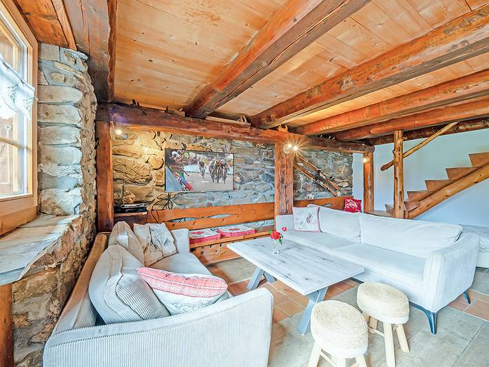 Ferienhaus für 18 Personen, mit Ausblick und Sauna sowie Balkon und Garten im Wallis - 4