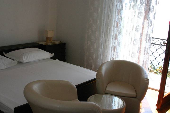 Zimmer für 2 Personen, mit Balkon/Terrasse - 1