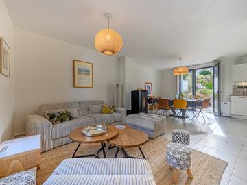 Location de vacances pour 6 personnes, avec jardin et terrasse à La Trinité-sur-Mer