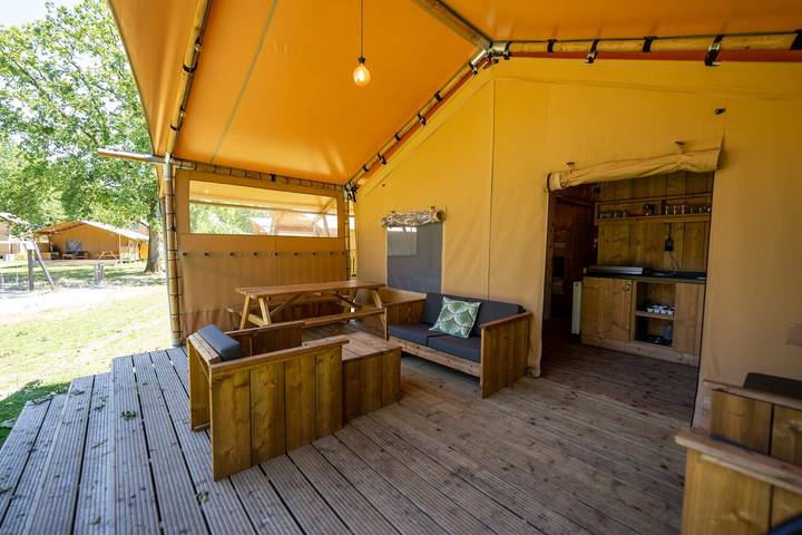 Hunzedal — Safaritent 6 in Borger, Drenthe