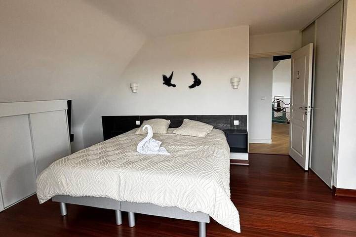 Villa 5 * Le Repere: Schwimmbad, Spa, Meerblick und Strand zu Fuß! in Moëlan-sur-Mer, Côte de Cornouaille