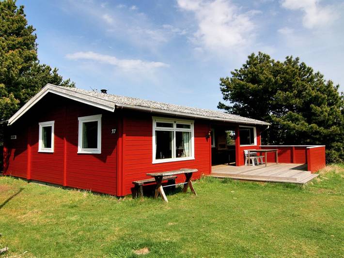 Ferieudlejning for 2 personer, med terrasse i Sønderho