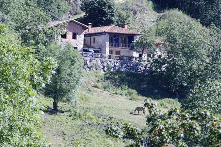 Casa rural para 6 personas, con jardín y vistas en Cangas de Onís