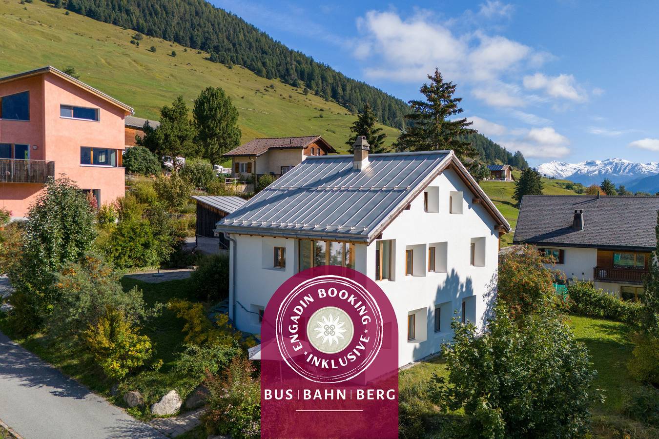 Ganze Wohnung, Chasa Arquint: Abitaziun Emil - Ideal gelegene, gemütliche 2.5-Zimmerwohnung mit Aussicht auf Sent in Sent, Unterengadin