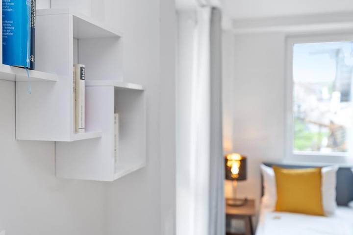 Hotel für 6 Personen, mit Balkon und Terrasse sowie Ausblick in Markelfingen - 3