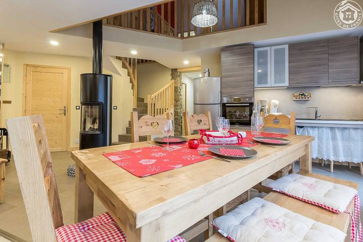 Gîte pour 8 personnes, avec terrasse et sauna à Sollières-Sardières - 2