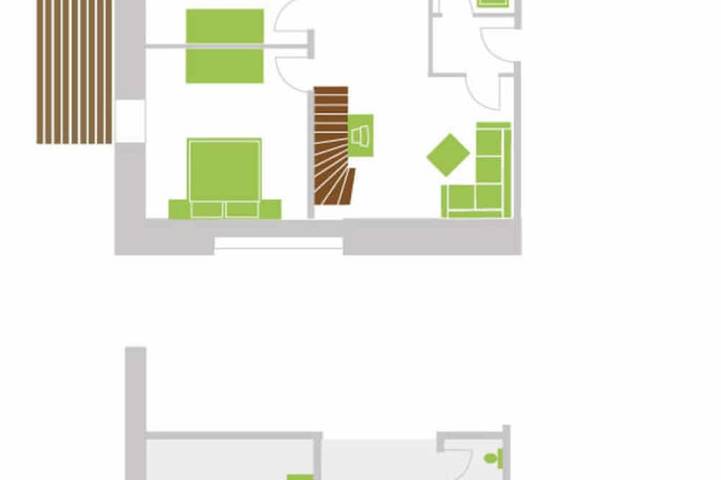 Ferienwohnung für 6 Personen, mit Garten - 1