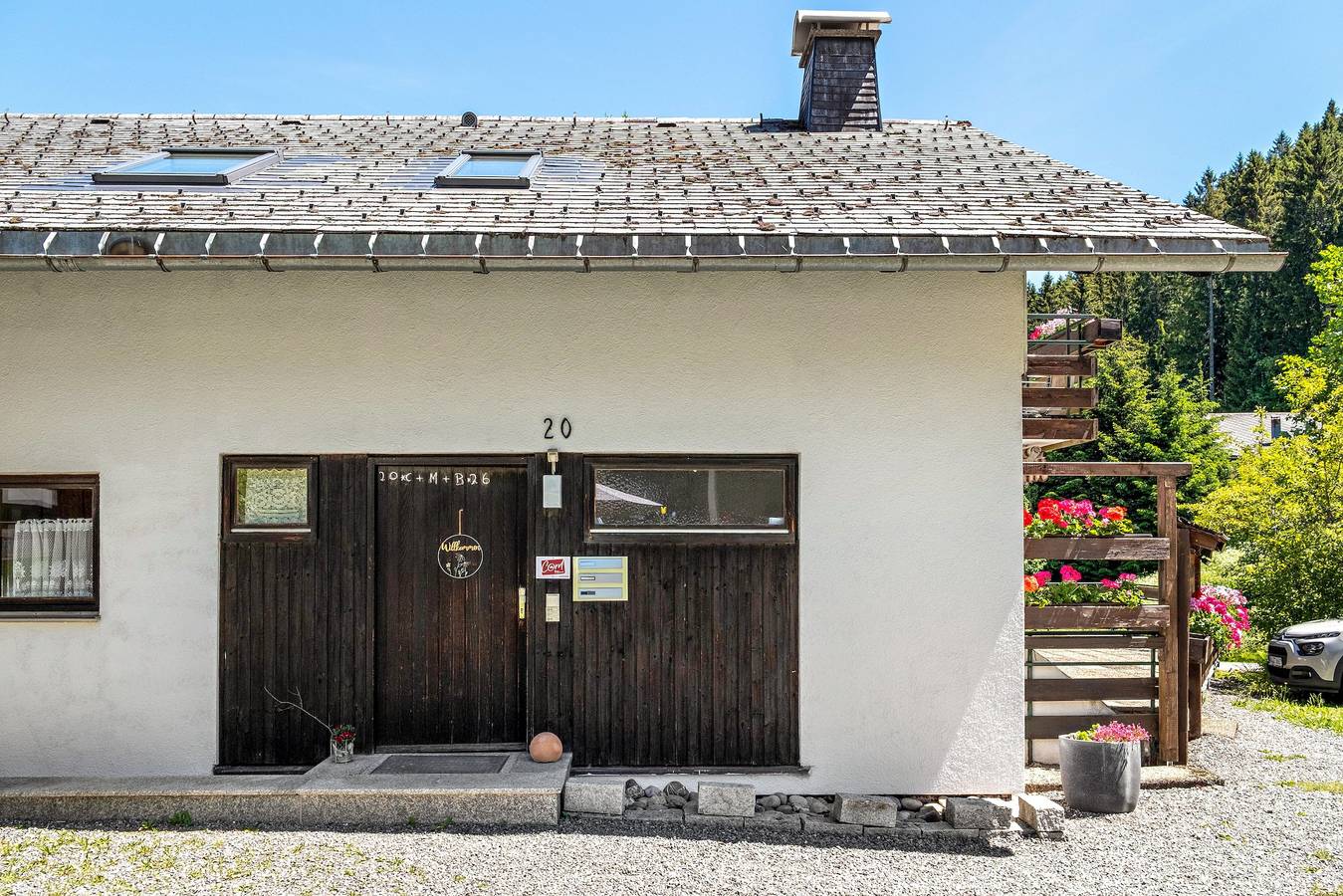 Ganze Wohnung, Ferienwohnung 'Dahlie, 90qm' mit Bergblick, Gemeinschaftsgarten und Wi-Fi in Altglashütten (Feldberg), Feldberg