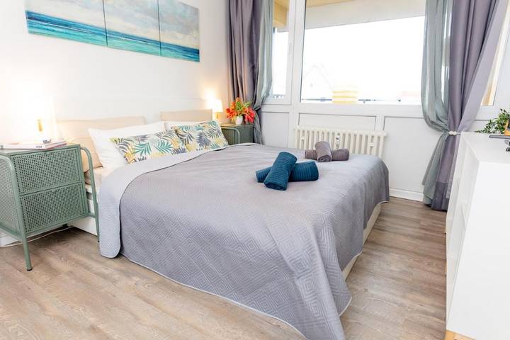 Ferienwohnung für 6 Personen, mit Balkon und Ausblick in Braunschweig