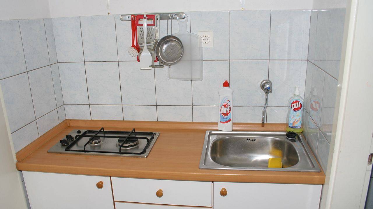 Estudio entero, Studio für 2 Personen (16 m²) in Podgora in Podgora, Rivera de Makarska