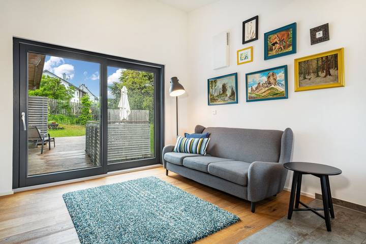 Ferienwohnung für 4 Personen, mit Garten