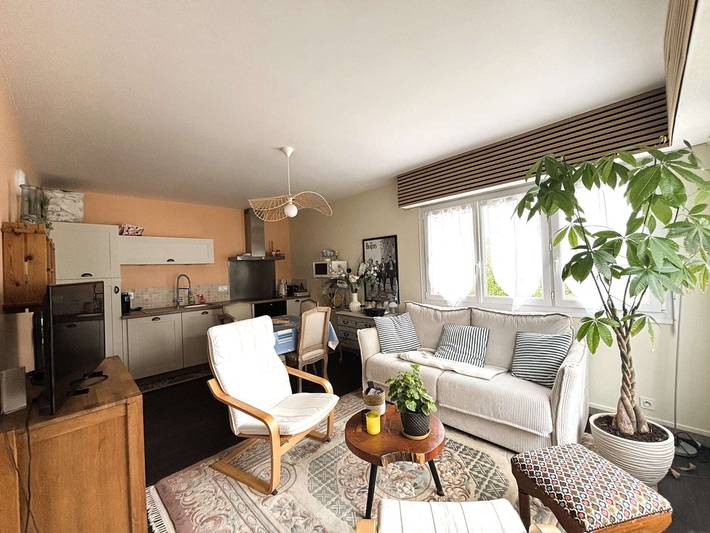 Ganze Wohnung, **Fouesnant: Appartement 4 pers. rénové à 50m de la plage de Cap Coz avec parking** in Bénodet, Quimper und Umgebung