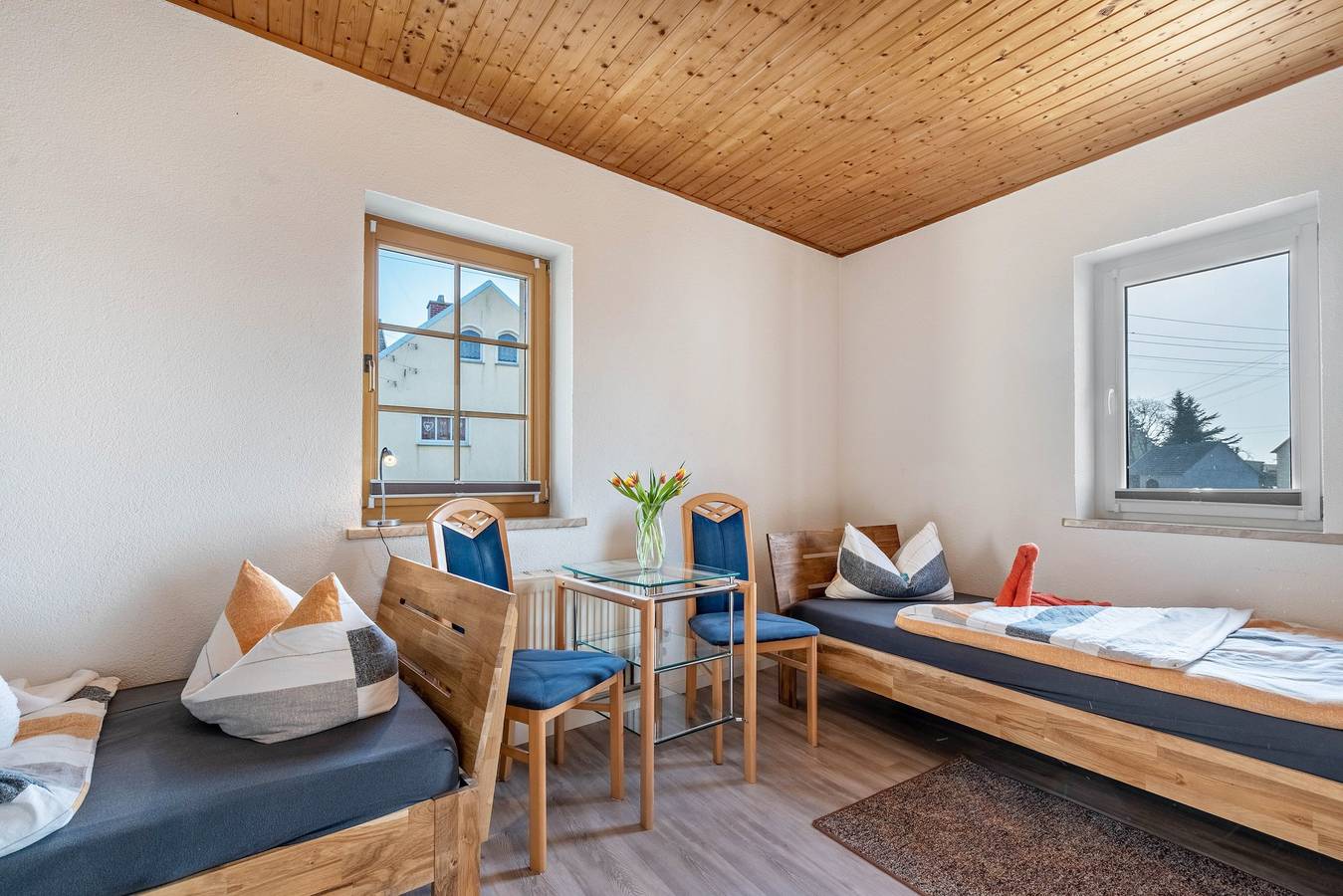 Room 'Gästezimmer 1' with Shared Terrace, Shared Garden and Wi-Fi in Klipphausen, Region Meissen