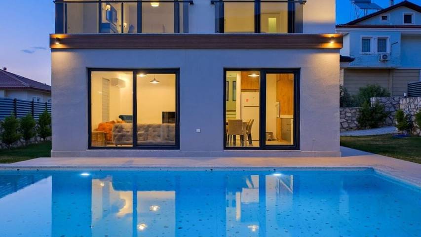 Holiday letting for 8 people, with terrace in Fethiye