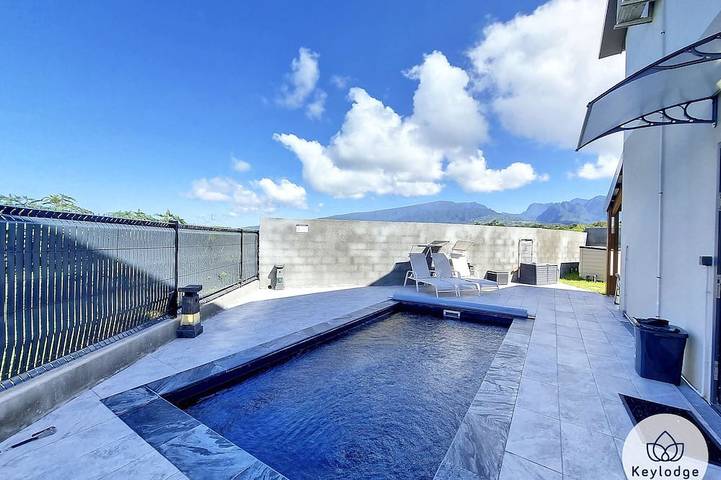 Villa pour 4 personnes, avec jardin et terrasse sur l' Île de la Réunion