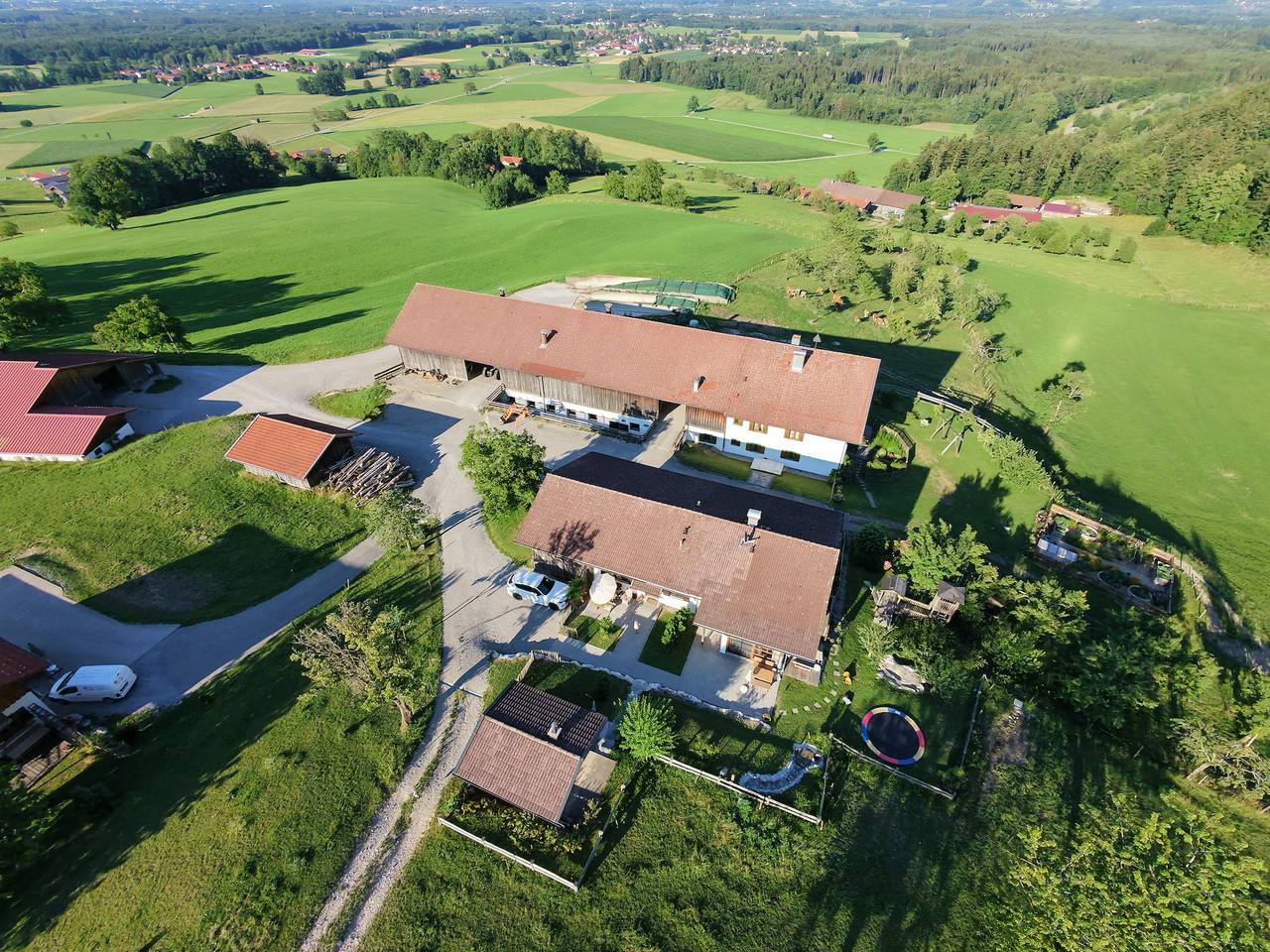 Oberulpointhof - Ferienwohnung Farrenpoint, 2 sep. Schlafzimmer, Eg mit Terrasse, 60 qm in Bad Feilnbach, Bayerische Alpen