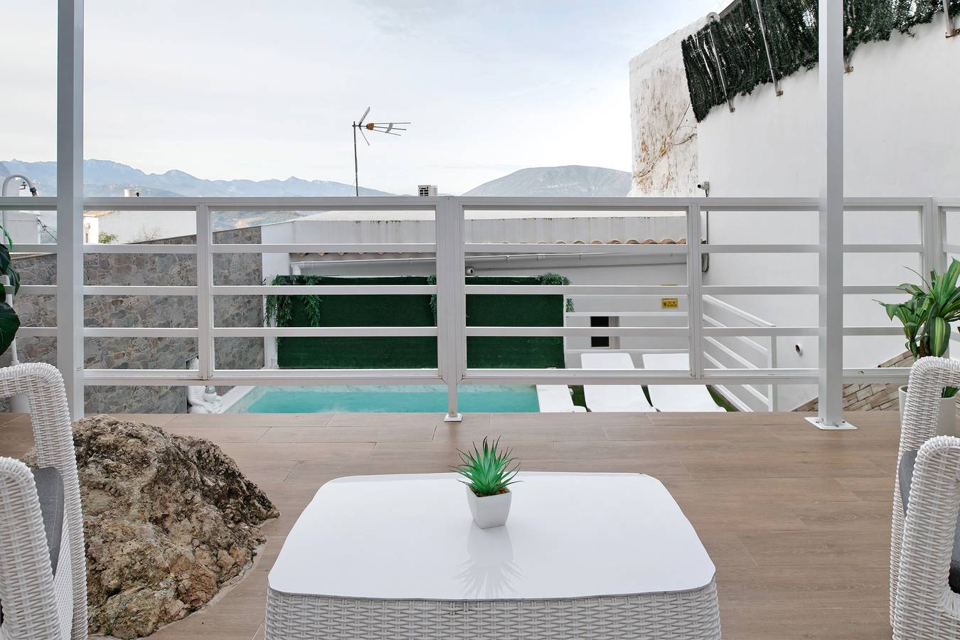 Ferienhaus Villa Españolillas mit Bergblick, Pool, Terrasse und Wlan in Olvera, Pueblos Blancos