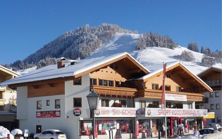 Appartement voor 4 personen, met balkon in Maria Alm