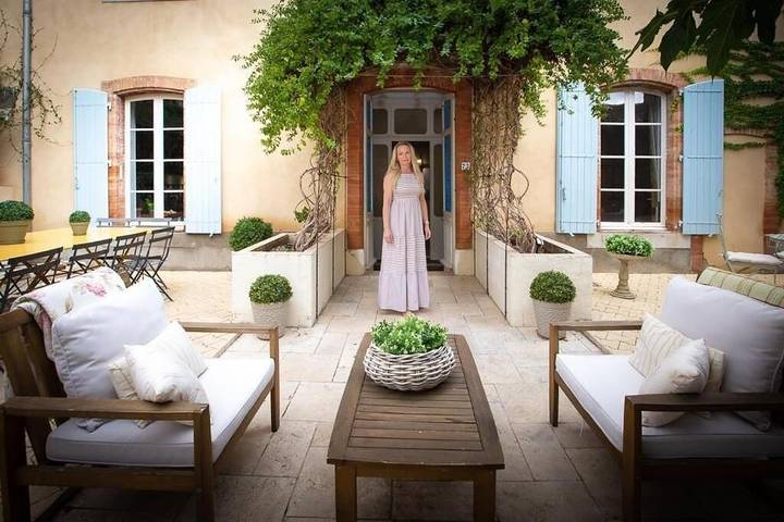 Location de vacances pour 14 personnes, avec jardin ainsi que vue et piscine à Rieux-Minervois - 4