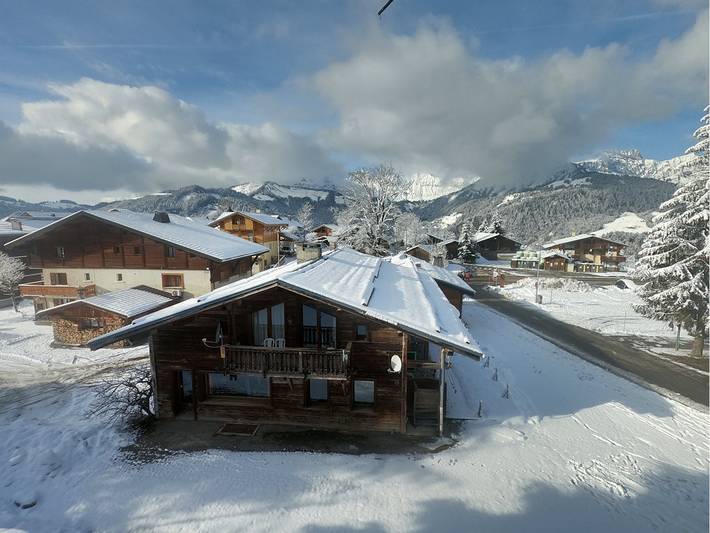 Gîte pour 8 personnes, avec jardin et balcon à Crest-Voland