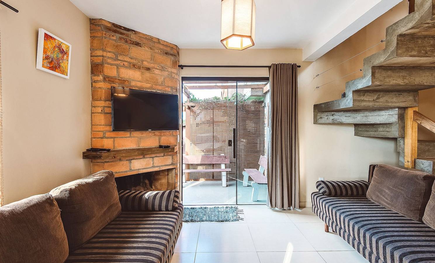 Estudio entero, Bangalô Master c/ Vista - Bangalôs do Rosa in Ibiraquera, Imbituba