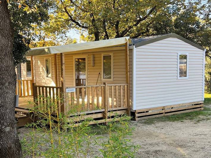 Camping La Montagne - Mobilheim 6 personen - Thym - 32m² - 3 Schlafzimmer in Sorgues, Vaucluse