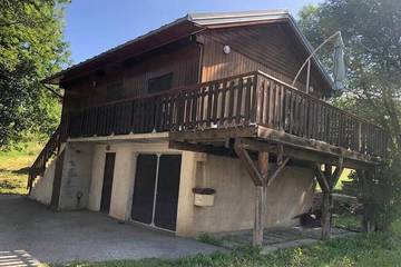 Chalet pour 7 personnes, avec balcon à Albiez-Montrond