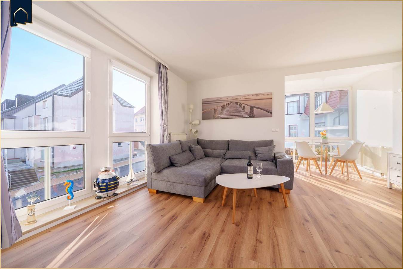 Appartement entier, Appartement de vacances pour 4 personnes avec jardin in Bansin, Heringsdorf