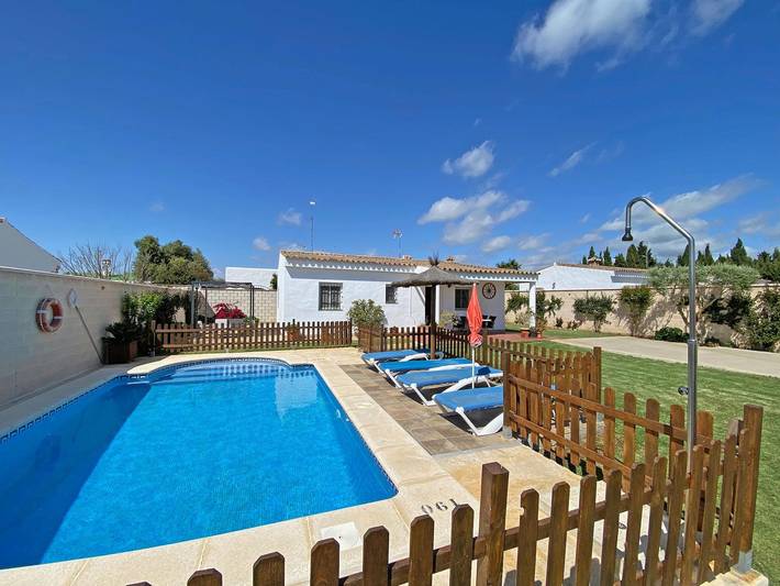 Casa de vacaciones para 4 personas, con jardín además de piscina y terraza en La Janda - 2