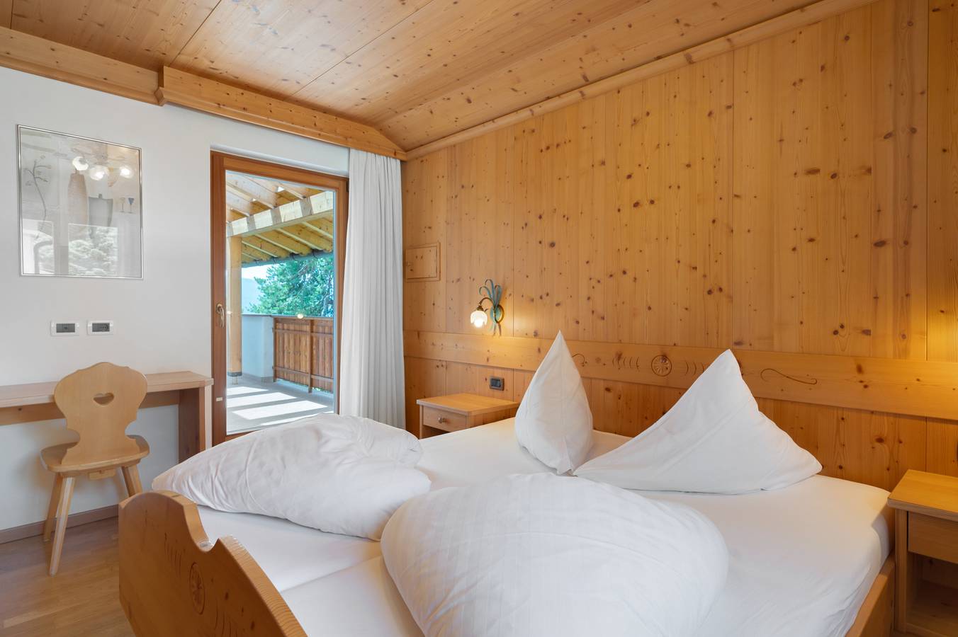 Ganze Wohnung, Ferienwohnung 'Villa Nussbaumer B' mit Bergblick, privater Terrasse und Wi-Fi in Seis am Schlern, Kastelruth