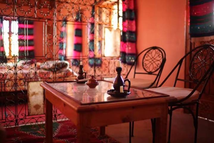 Maison d’hôte pour 4 personnes, avec vue et jardin, adapté aux familles dans Télouet - 3