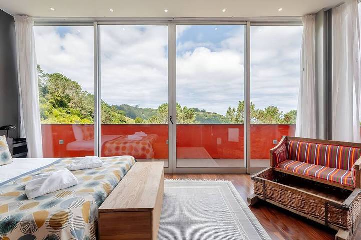 Casa Keam is a peaceful private retreat set in the hills of Santana in Ilha (Santana), Madeira