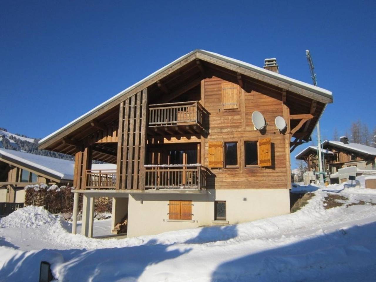 Chalet voor 8 personen met terras in Les Gets, Les Portes du Soleil