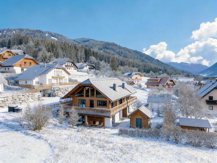 Chalet für 12 Personen, mit Garten und Sauna im Lungau